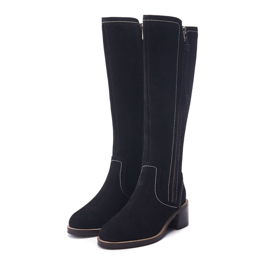 Rodell Black Suede Boots