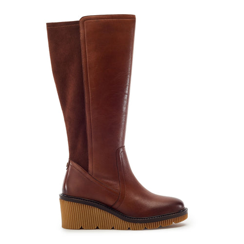 Rosemarey Tan Leather Boots