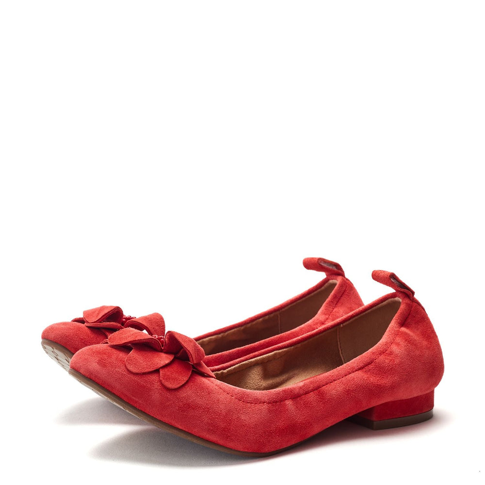Rosemary Red Suede Shoes
