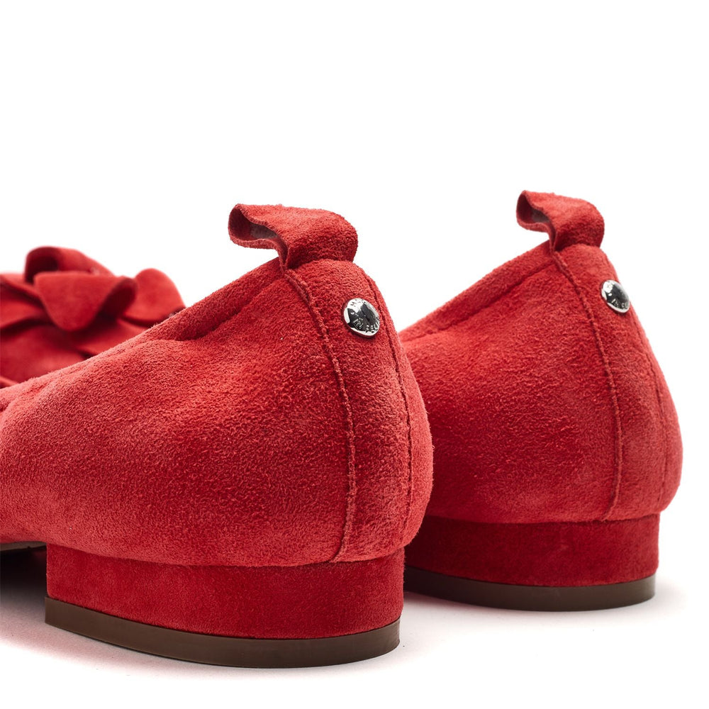 Rosemary Red Suede Shoes