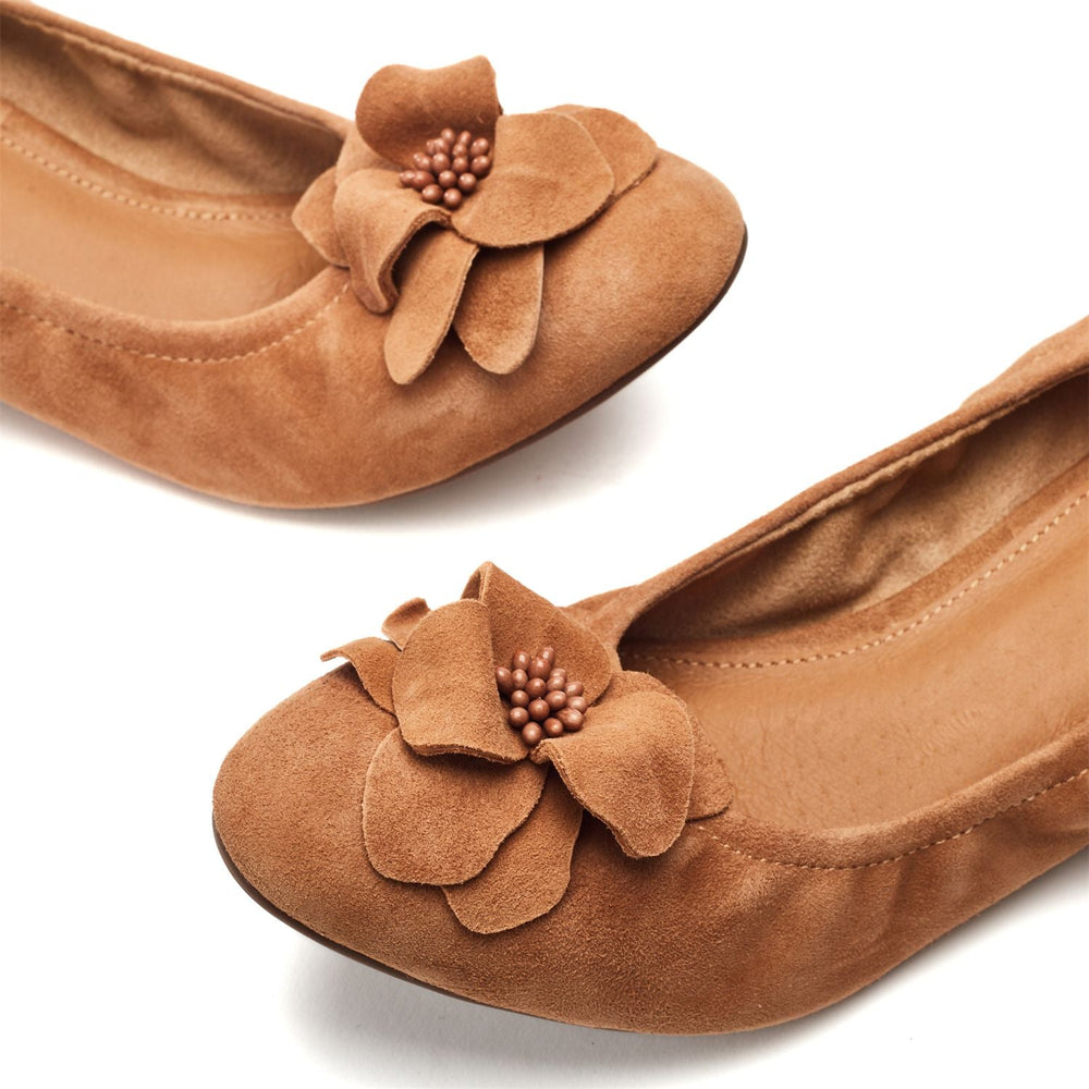 Rosemary Tan Suede Shoes