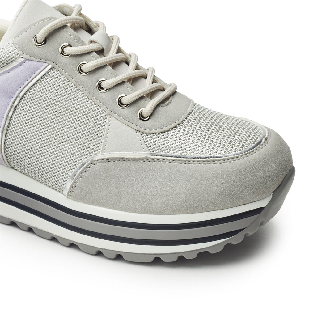 Salene Grey Porvair Trainers