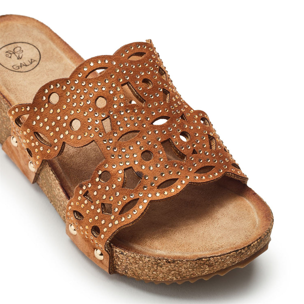 Salvia Camel Porvair Sandals