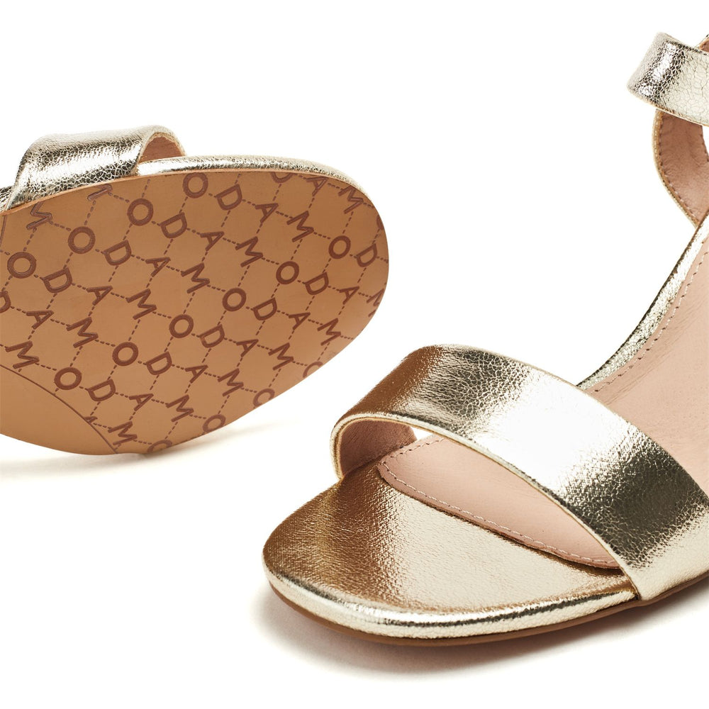 Sandypearl Gold Porvair Sandals