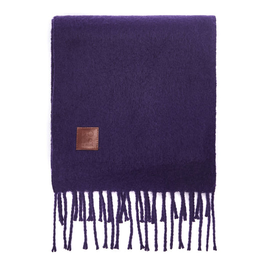 Sareyahscarf Purple Textile 