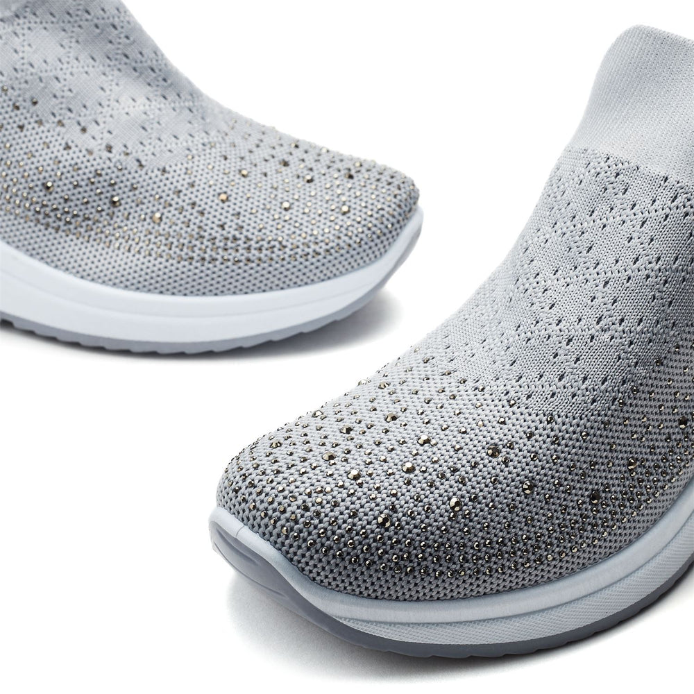 Savina Grey Porvair Trainers