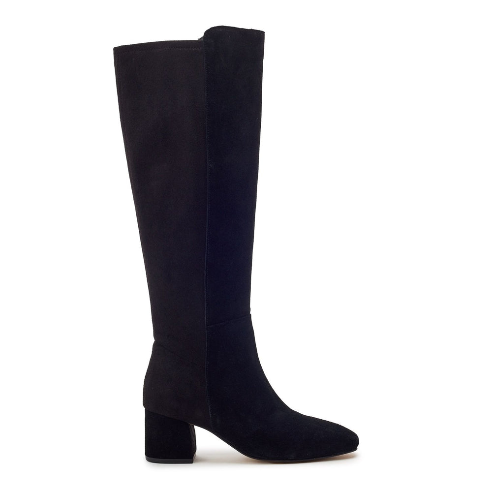 Serrafina Black Suede Boots