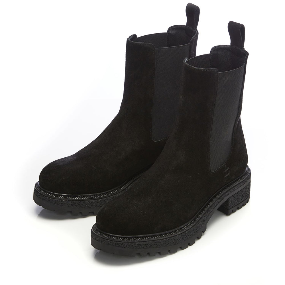 Sh Adesso Black Suede Boots