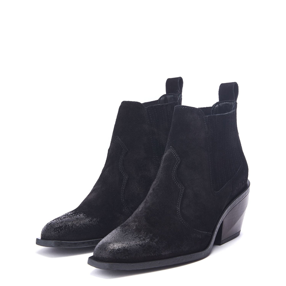 Sh Alto Black Suede Boots