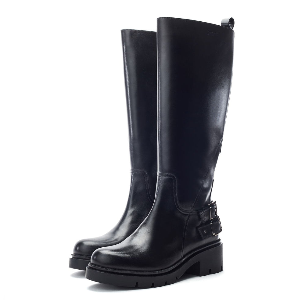 Sh Andi Black Leather Boots