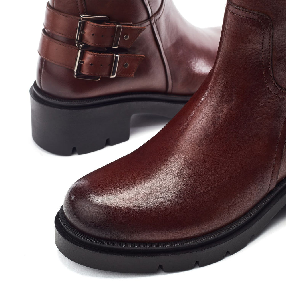 Sh Andi Tan Leather Boots