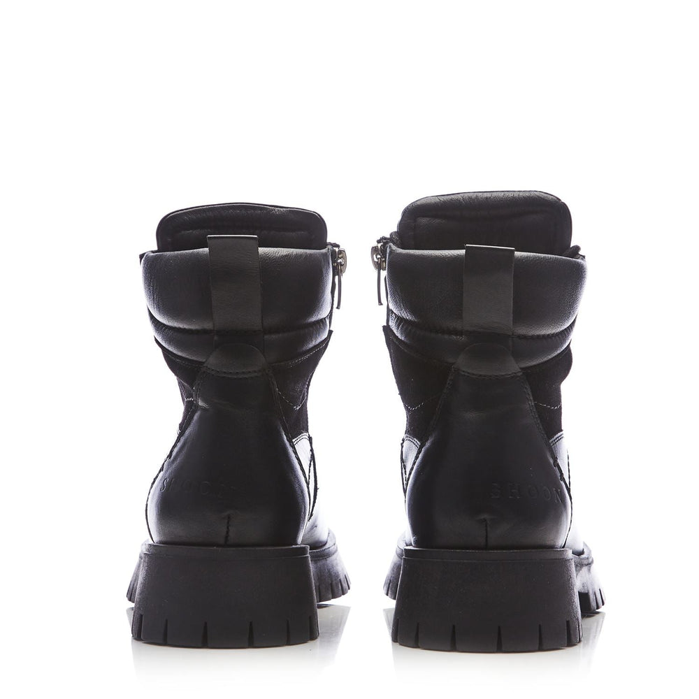 Sh Anello Black Leather Boots