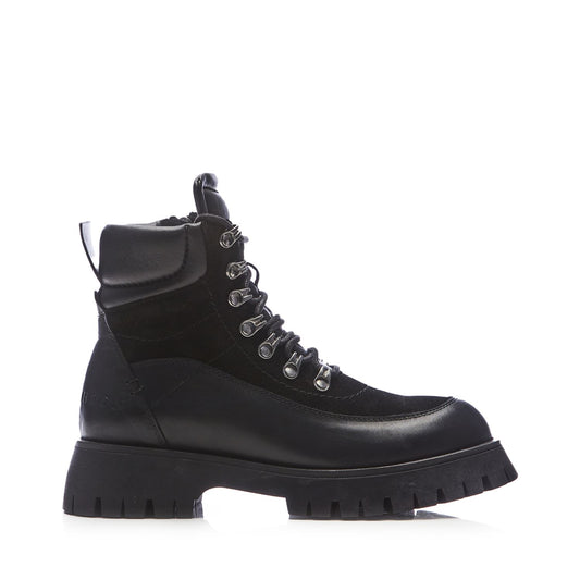 Sh Anello Black Leather Boots