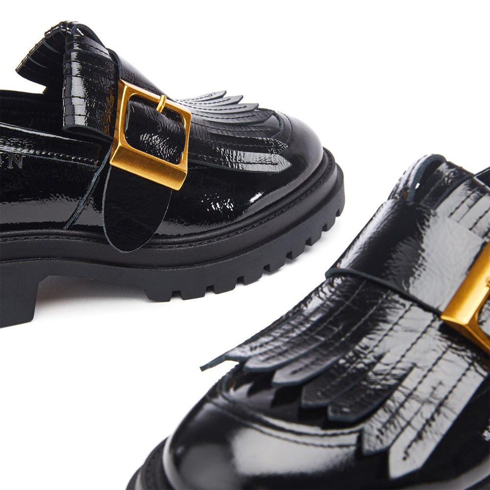 Sh Arden Black Patent Shoes