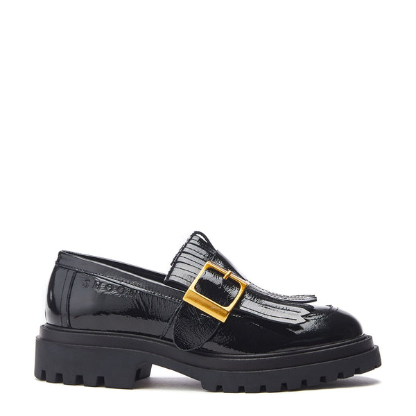 Sh Arden Black Patent Shoes