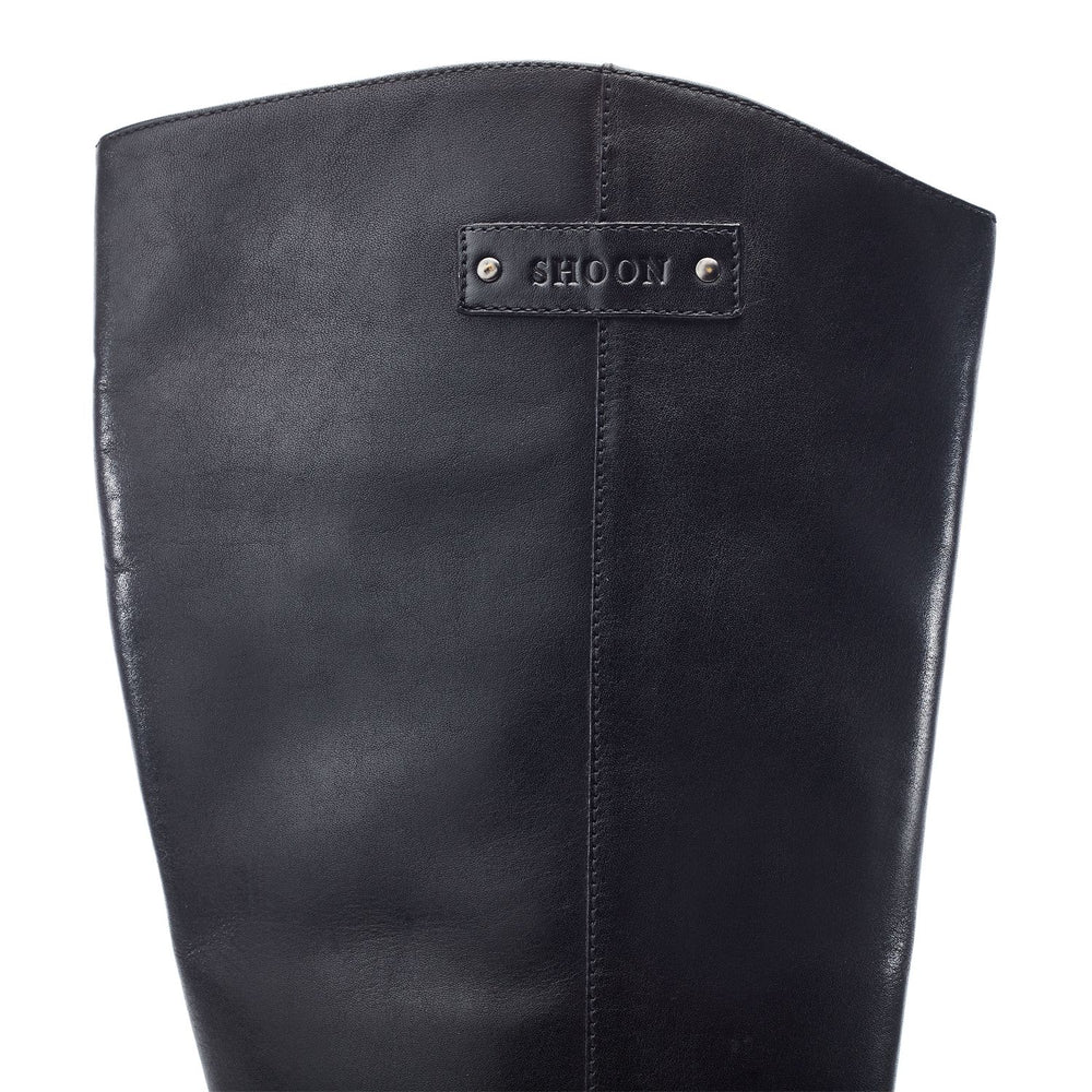 Sh Arran Black Leather Boots