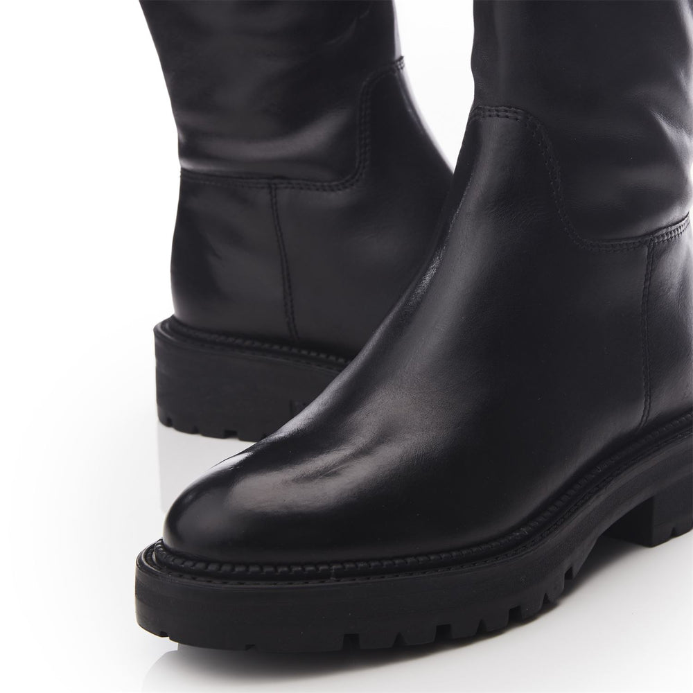Sh Casalis Black Leather Boots