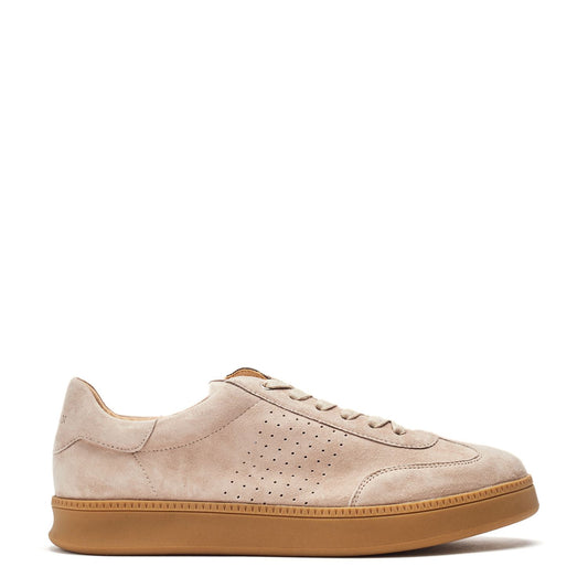 Sh Ember Beige Suede Trainers