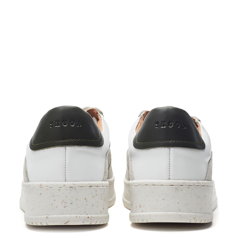 Sh Emery White Leather Trainers