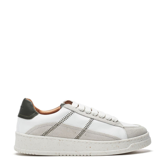 Sh Emery White Leather Trainers