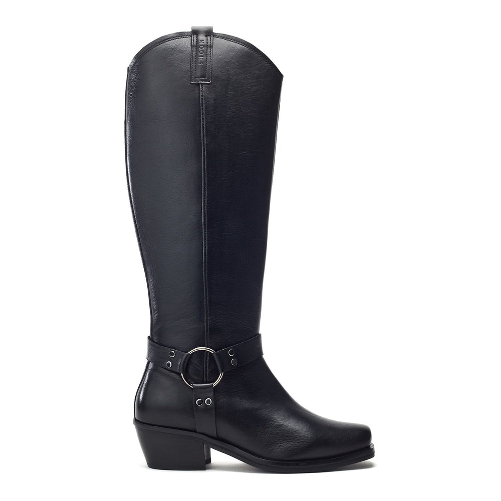 Sh Gallant Black Leather Boots