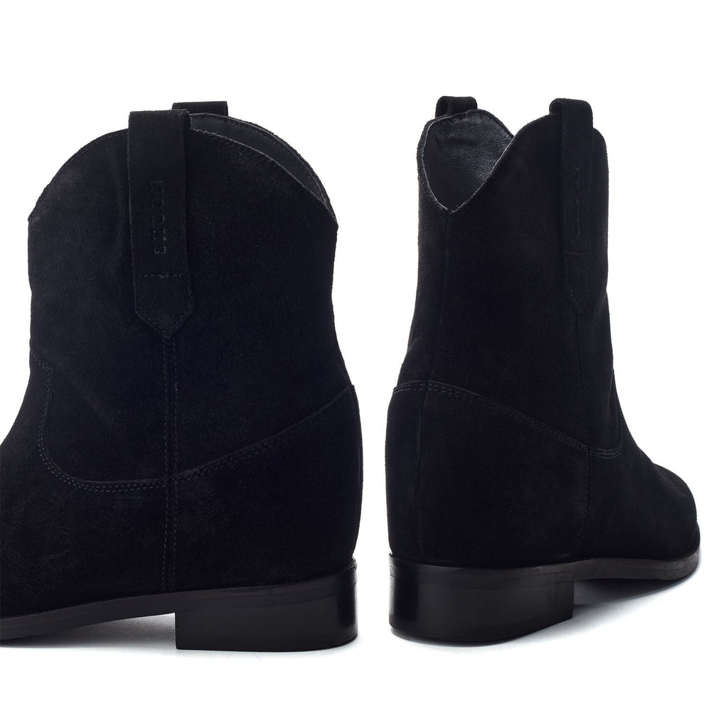 Sh Gallop Black Suede Boots
