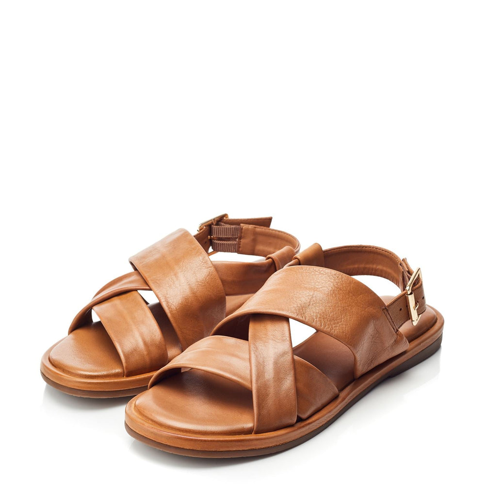Sh Garda Tan Leather Sandals