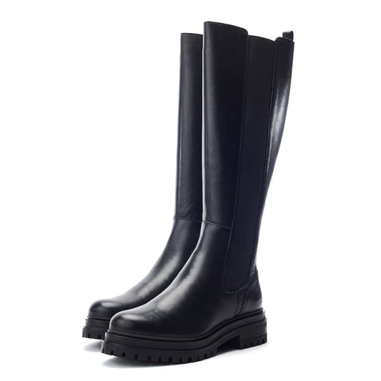 Sh Giiia Black Leather Boots