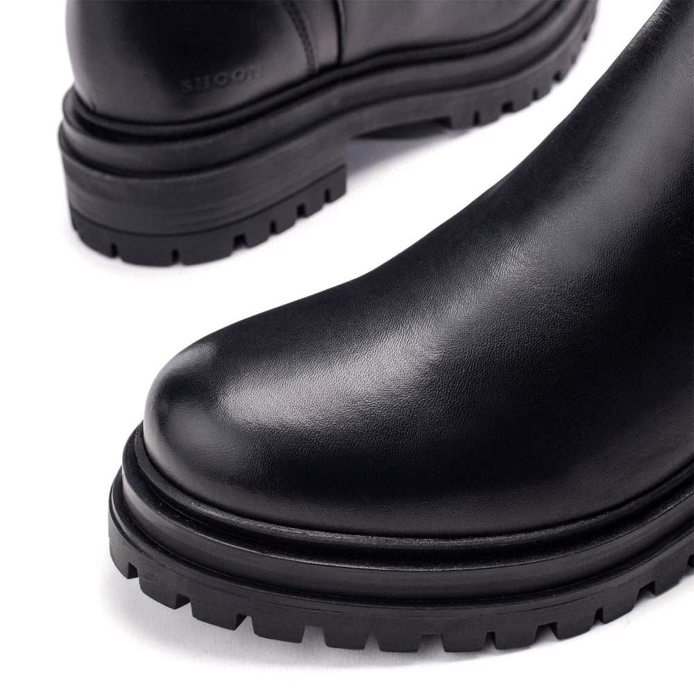 Sh Giiia Black Leather Boots