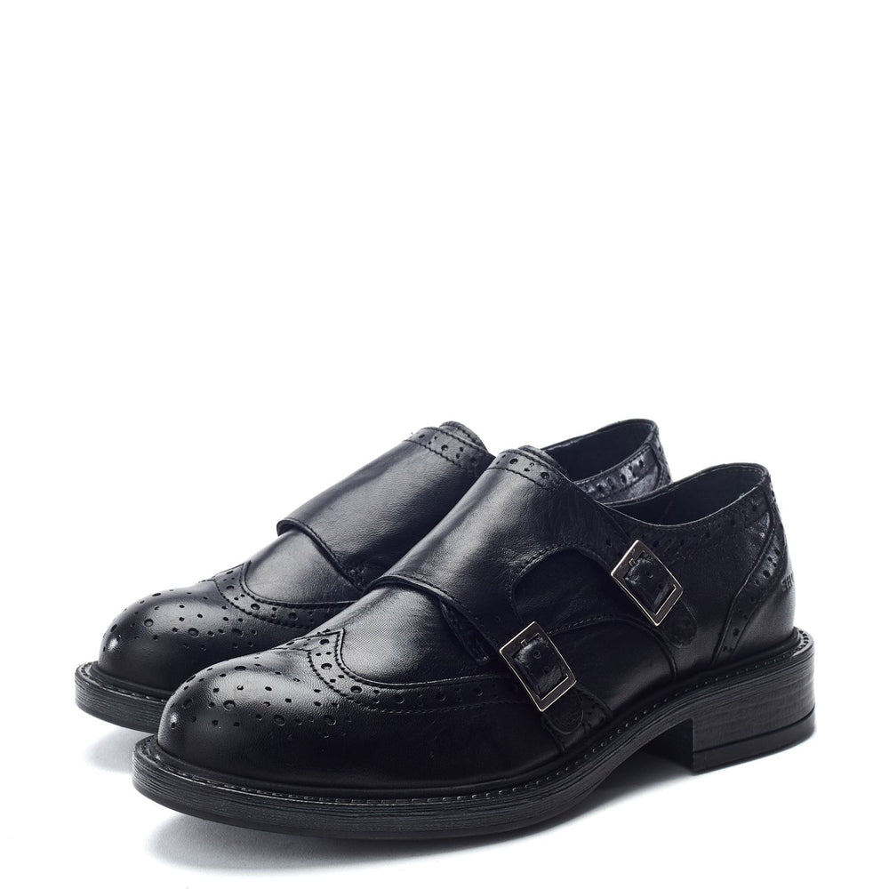 Sh Idle Black Leather Shoes