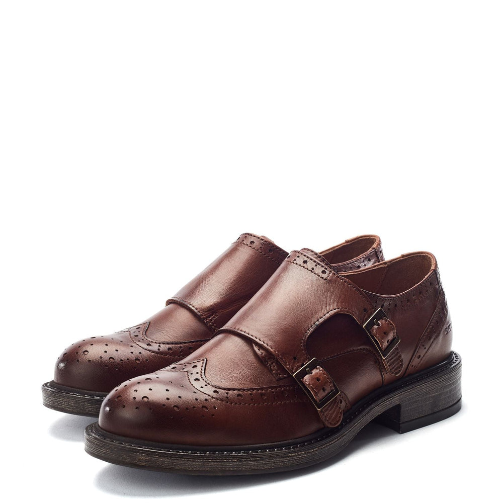 Sh Idle Tan Leather Shoes