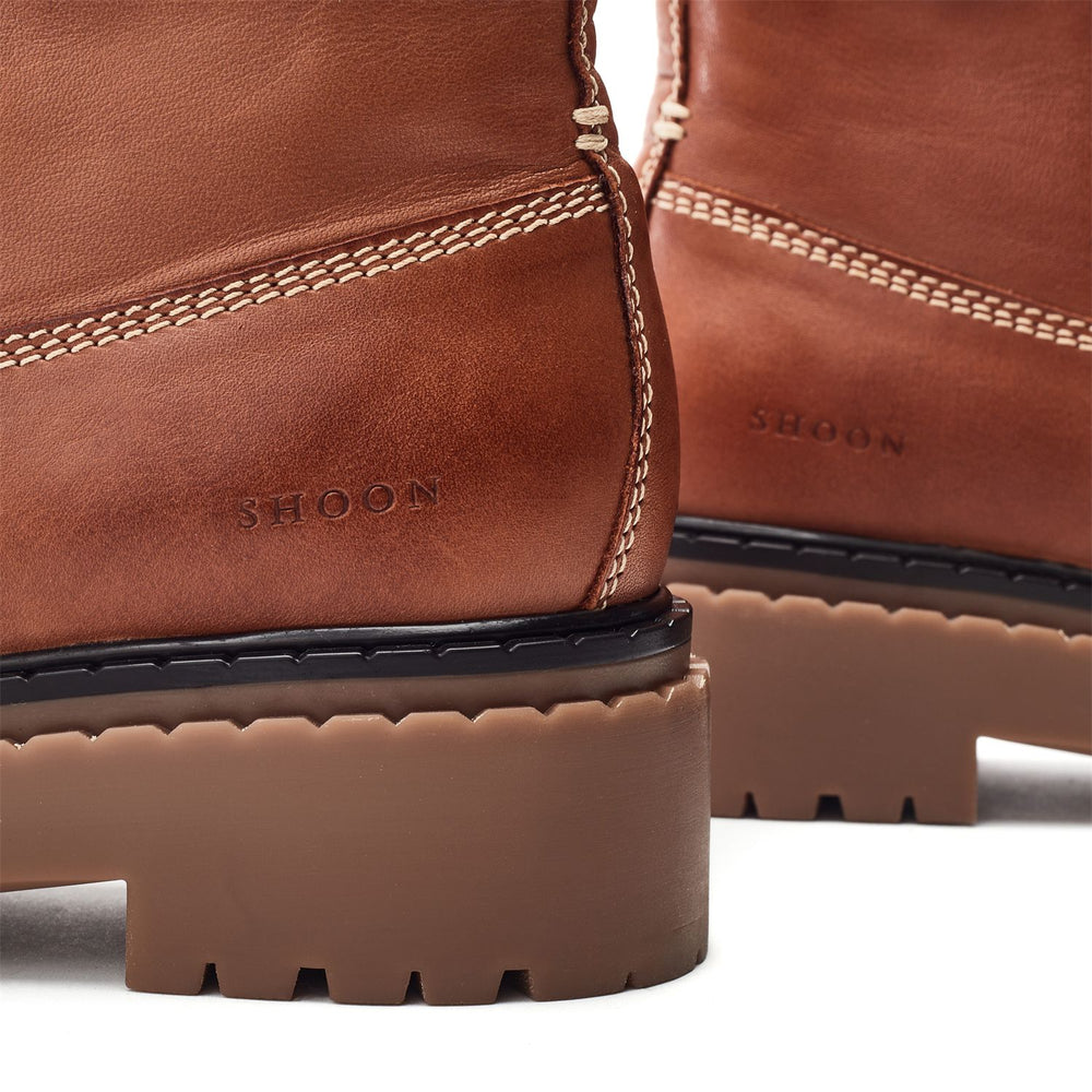 Sh Ilder Tan Leather Boots