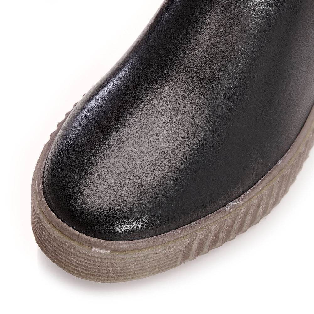 Sh Illom Black Leather Boots