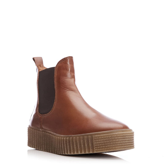 Sh Illom Tan Leather Boots
