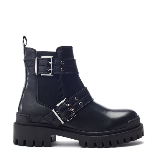 Sh Ilroy Black Leather Boots