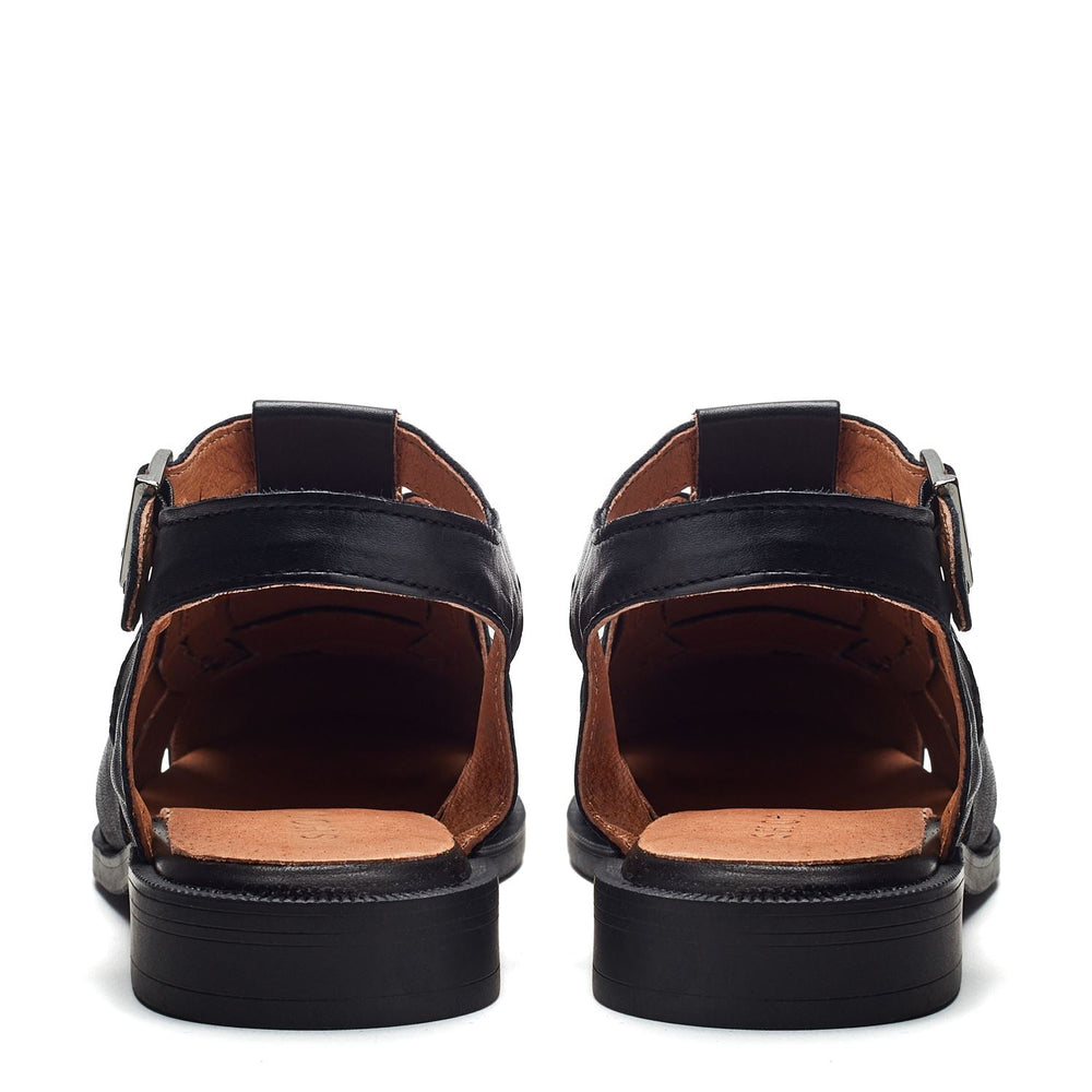 Sh Imelda Black Leather Shoes