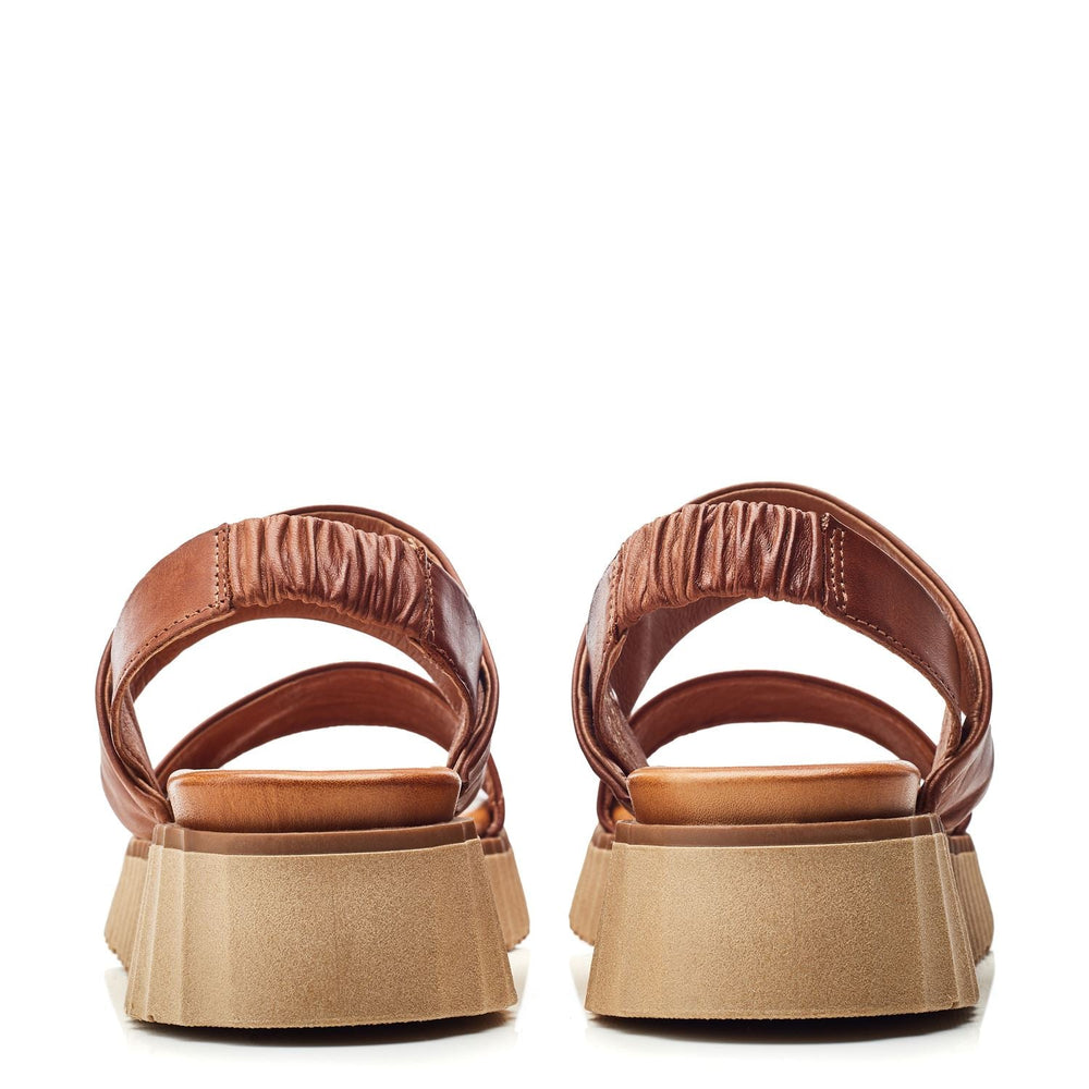 Sh Indiana Tan Leather Sandals