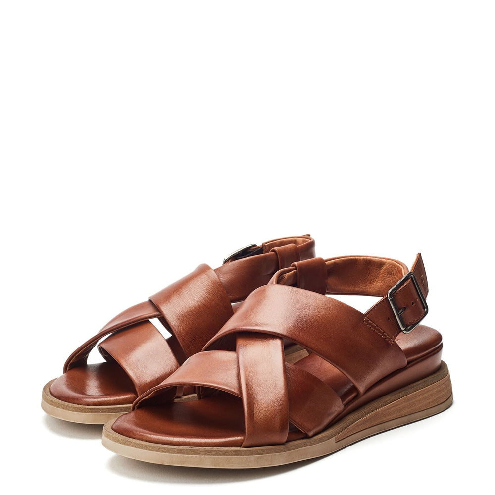 Sh Iver Tan Leather Sandals