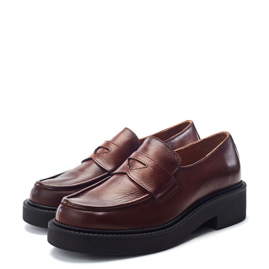 Sh Ivy Tan Leather Shoes