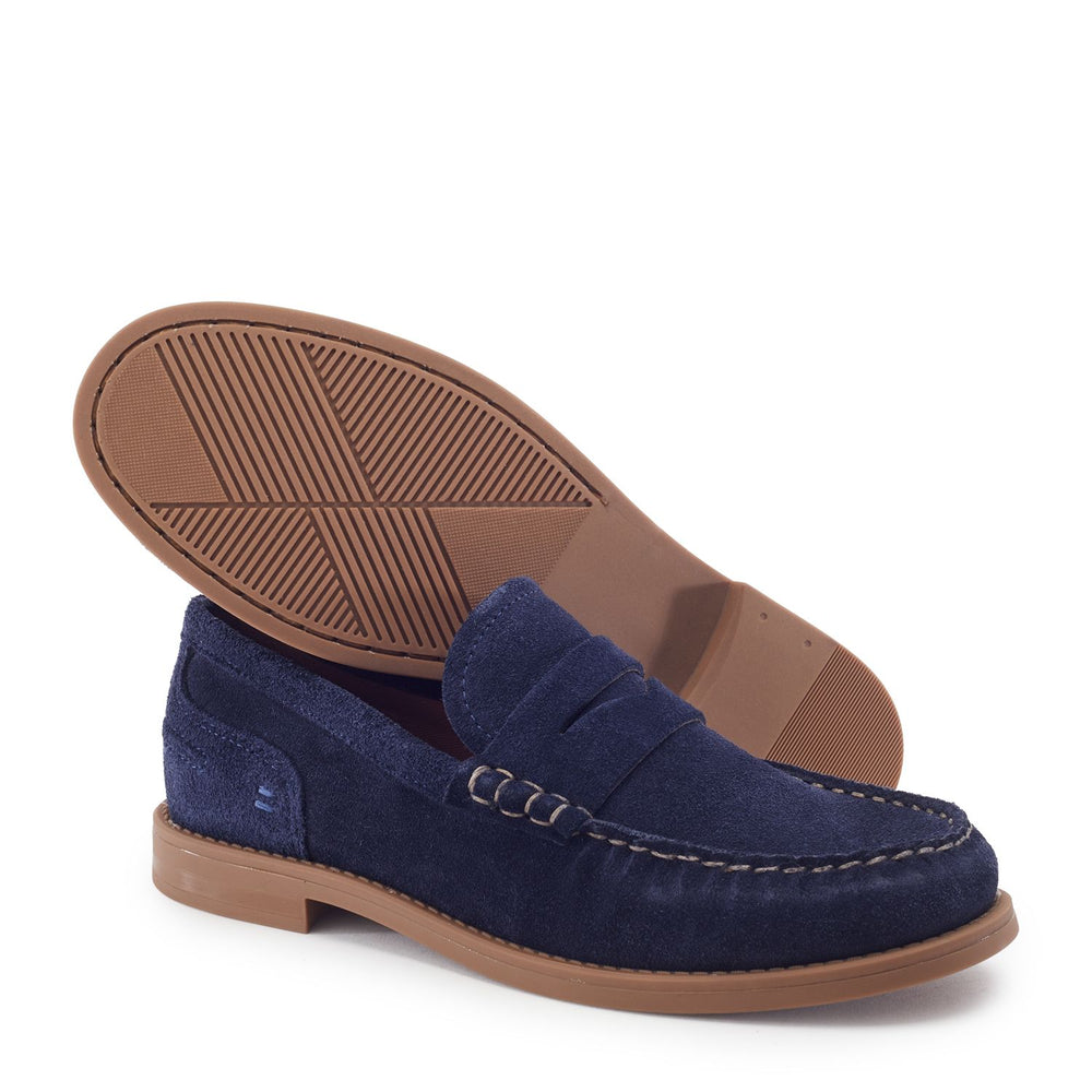 Sh Izzy Navy Suede Shoes