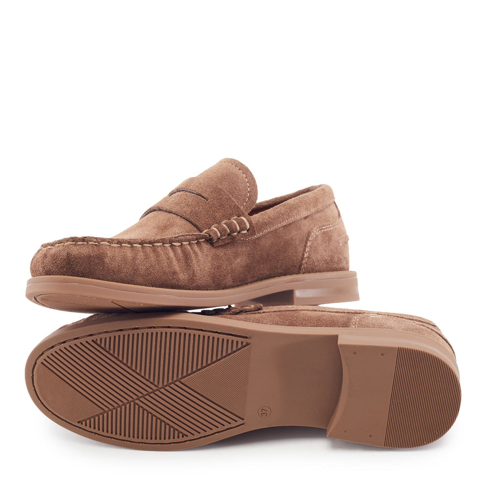 Sh Izzy Taupe Suede Shoes