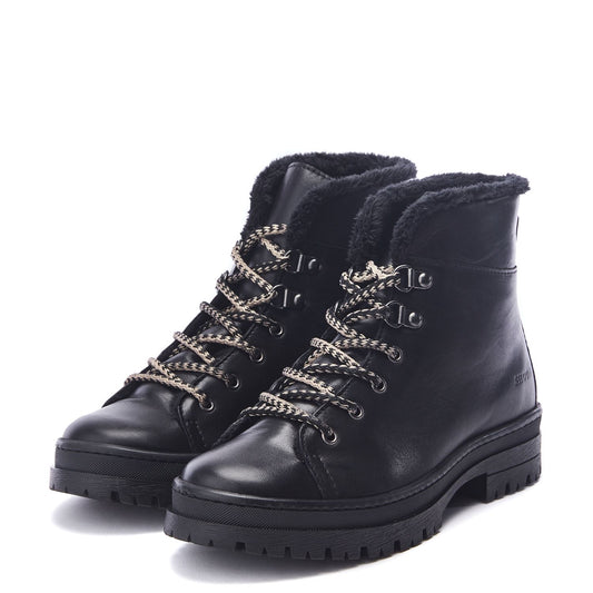 Sh Onella Black Leather Boots