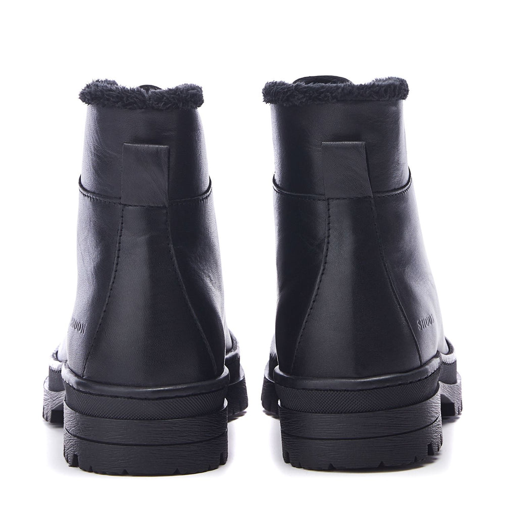 Sh Onella Black Leather Boots