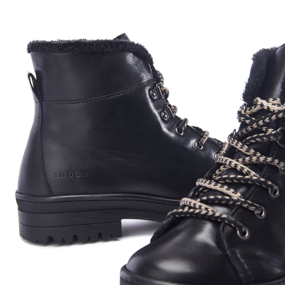 Sh Onella Black Leather Boots