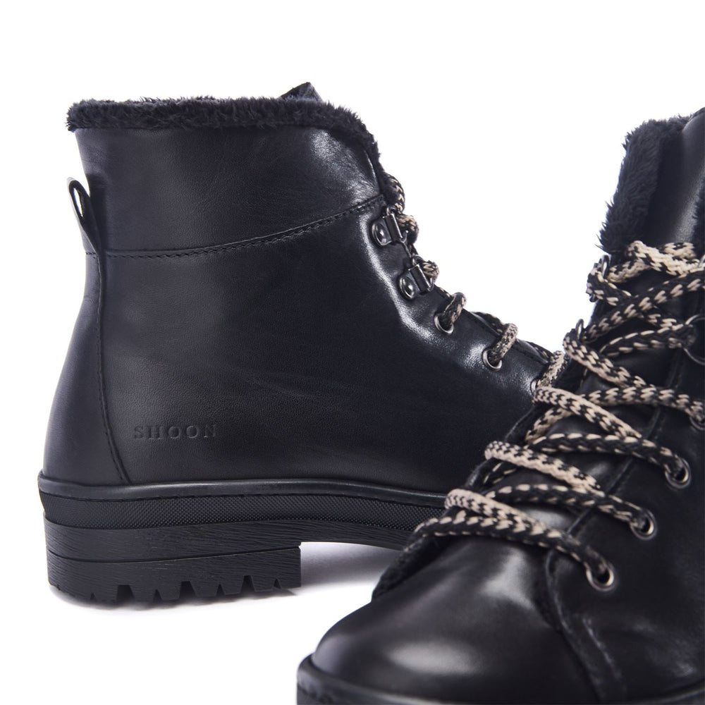 Sh Onella Black Leather Boots