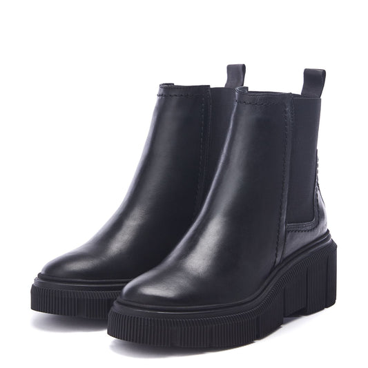 Sh Otago Black Leather Boots