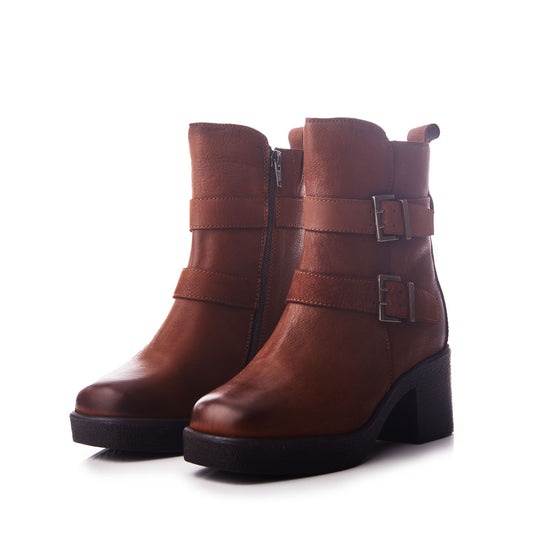 Sh Sagitta Tan Nubuck Boots