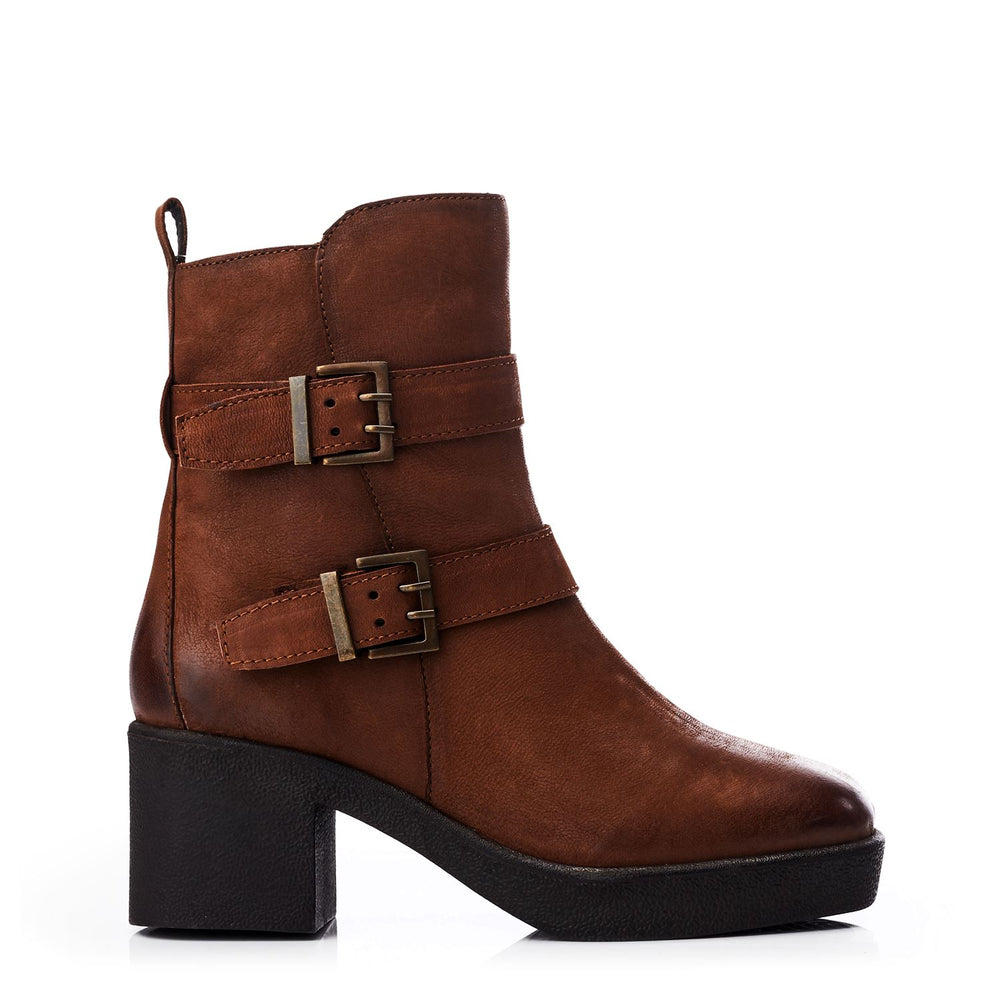 Sh Sagitta Tan Nubuck Boots