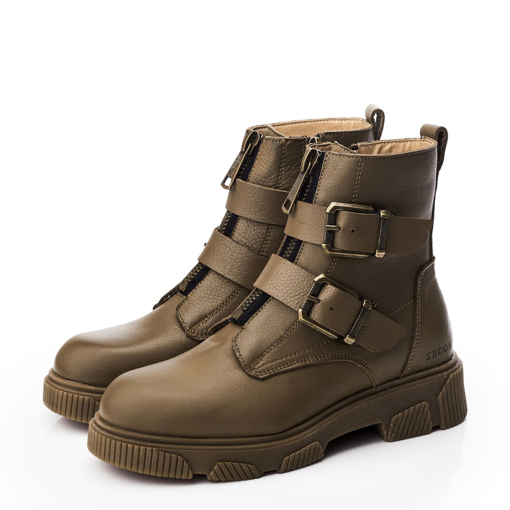 Sh Soller Tan Leather Boots