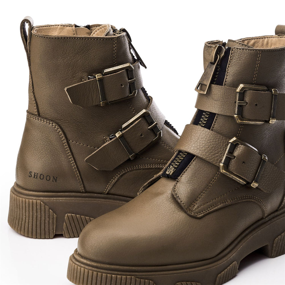 Sh Soller Tan Leather Boots